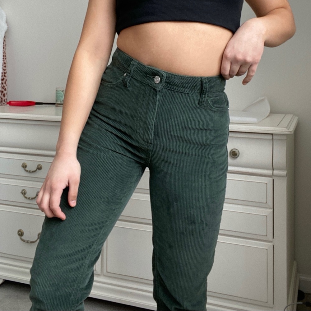 BDG Forest Green Corduroy Pants